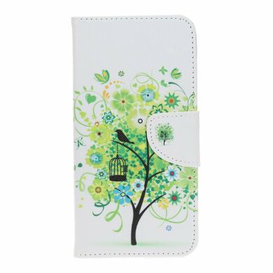 Чохол-книжка Deexe Color Wallet для Samsung Galaxy A70 (A705) - Green Tree