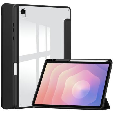Чохол-книжка Deexe Crystal Back для Samsung Galaxy Tab S11 (X730/X736) - Black