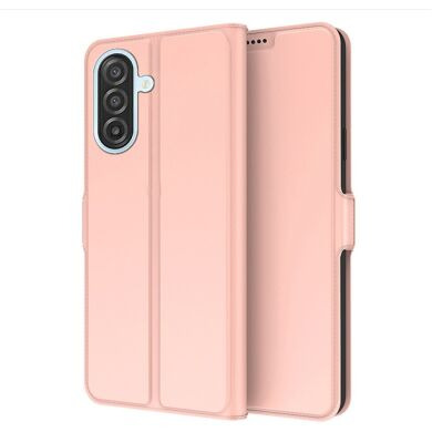 Чохол-книжка Deexe Faro Wallet для Samsung Galaxy S26 FE - Rose Gold