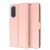 Чохол-книжка Deexe Faro Wallet для Samsung Galaxy S26 FE - Rose Gold