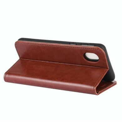 Чехол-книжка Deexe Wallet Style для Samsung Galaxy A01 Core (A013) - Brown