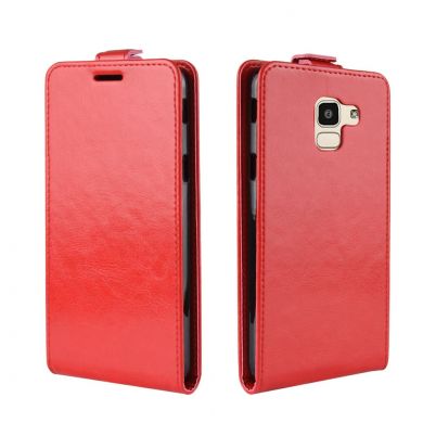 Чехол Deexe Flip Case для Samsung Galaxy J6 2018 (J600) - Red