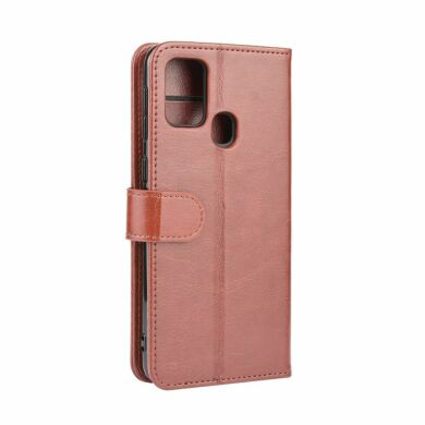 Чохол-книжка Deexe Wallet Style для Samsung Galaxy M31 (M315) - Brown