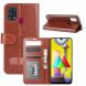 Чехол-книжка Deexe Wallet Style для Samsung Galaxy M31 (M315) - Brown. Фото 1 из 8