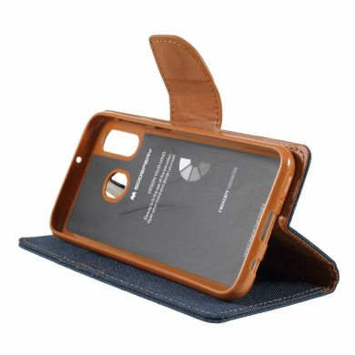 Чохол-книжка MERCURY Canvas Diary для Samsung Galaxy A40 (А405) - Dark Blue