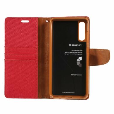 Чохол-книжка MERCURY Canvas Diary для Samsung Galaxy A50 (A505) / A30s (A307) / A50s (A507) - Red