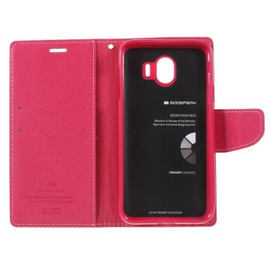 Чохол-книжка MERCURY Fancy Diary для Samsung Galaxy J4 2018 (J400), Pink