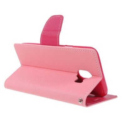 Чохол-книжка MERCURY Fancy Diary для Samsung Galaxy J4 2018 (J400), Pink