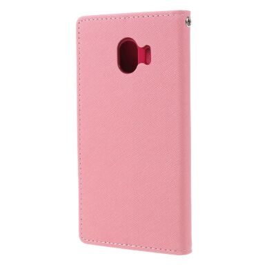 Чохол-книжка MERCURY Fancy Diary для Samsung Galaxy J4 2018 (J400), Pink