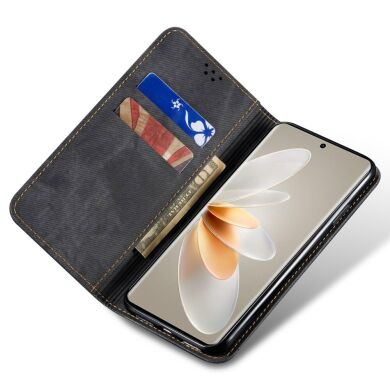 Чехол-книжка UniCase Jeans Wallet для Samsung Galaxy A34 (A346) - Black