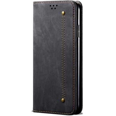 Чехол-книжка UniCase Jeans Wallet для Samsung Galaxy A34 (A346) - Black