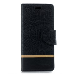 Чохол UniCase Croco Wallet для Samsung Galaxy J6+ (J610), Black