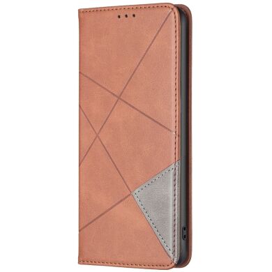Чехол UniCase Geometric Pattern для Samsung Galaxy S25 FE (S731) - Brown