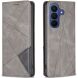 Чохол UniCase Geometric Pattern для Samsung Galaxy S26 Plus - Grey