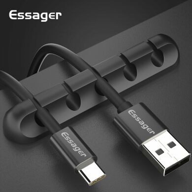 Держатель для проводов ESSAGER Cable Holder - Black