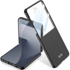 Пластиковый чехол GKK Hard Shell (FF) для Samsung Galaxy Flip 7 - Black
