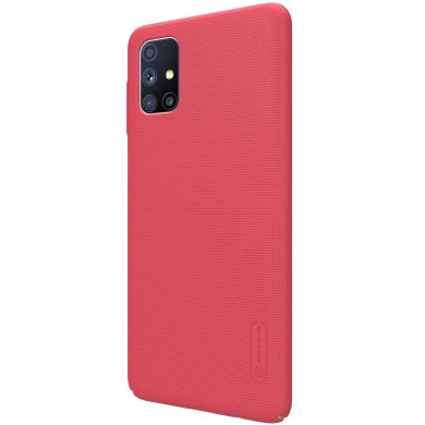 Пластиковый чехол NILLKIN Frosted Shield для Samsung Galaxy M51 (M515) - Red