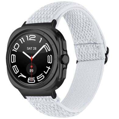 Ремінець Deexe Knitted Strap для Samsung Galaxy Watch Ultra (2025) - White