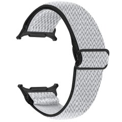 Ремешок Deexe Knitted Strap для Samsung Galaxy Watch Ultra (2025) - Black / White