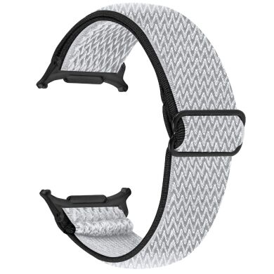 Ремешок Deexe Knitted Strap для Samsung Galaxy Watch Ultra (2025) - Black / White