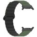 Ремінець Deexe Magnetic Band для Samsung Galaxy Watch Ultra (47mm) - Army Green / Black