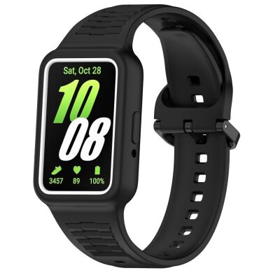 Ремінець Deexe Prime Strap для Samsung Galaxy Fit 3 - Black