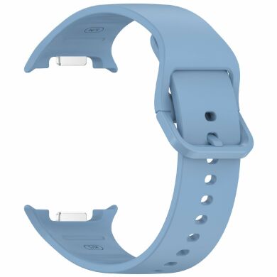Ремешок Deexe Silicone Band для Samsung Galaxy Watch 8 (40/44mm) / 8 Classic - Grey / Blue