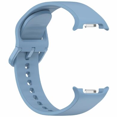 Ремешок Deexe Silicone Band для Samsung Galaxy Watch 8 (40/44mm) / 8 Classic - Grey / Blue