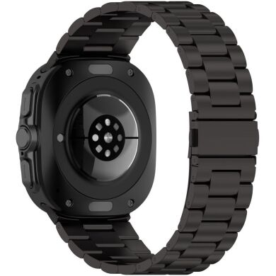 Ремешок Deexe Stainless Steel для Samsung Galaxy Watch Ultra (47mm) - Black