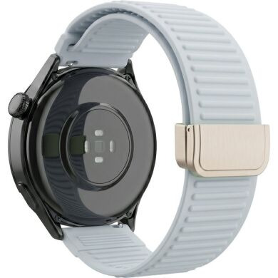 Ремешок для часов Deexe Active Loop для часов с шириной крепления 22мм - Light Grey