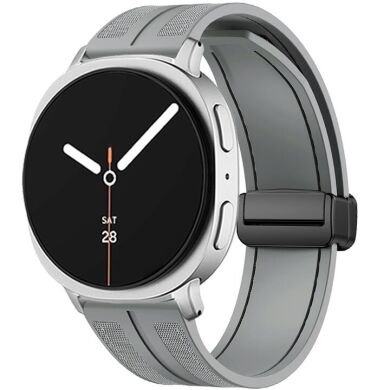 Ремешок KALEBOL Magnetic Nylon Band для Samsung Galaxy Watch 8 (40/44mm) / 8 Classic - Grey