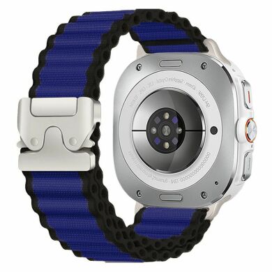 Ремінець Reframe Ripple Pattern для Samsung Galaxy Watch Ultra (47mm) / Ultra (2025) - Blue / Silver