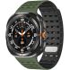 Ремешок Reframe Sport Band для Samsung Galaxy Watch Ultra (47mm) / Ultra (2025) - Army Green / Black. Фото 3 из 5
