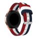 Ремінець UniCase Nylon для Samsung Galaxy Watch 42mm - Blue / White / Red