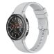 Ремешок UniCase Silicone Strap для Samsung Galaxy Watch 4 Classic (46mm) / Watch 4 Classic (42mm) / Watch 4 (40mm) / Watch 4 (44mm) - Light Grey. Фото 2 из 3
