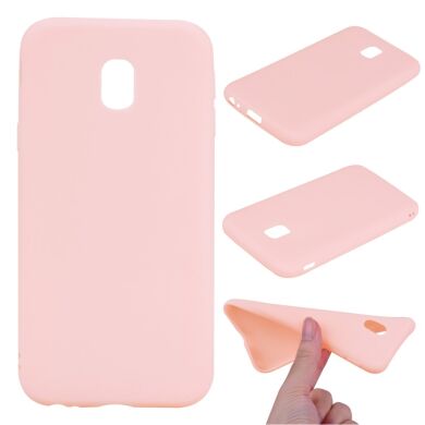 Силіконовий (TPU) чохол Deexe Soft Case для Samsung Galaxy J3 2017 (J330), Рожевий