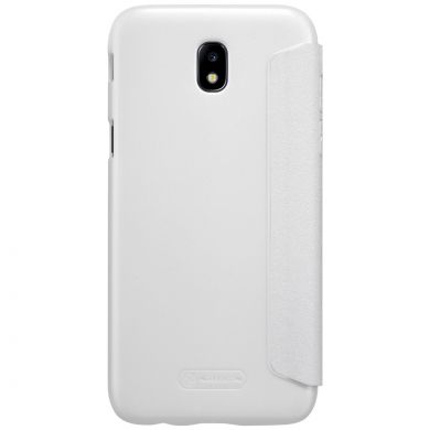 Чехол-книжка NILLKIN Sparkle Series для Samsung Galaxy J7 2017 (J730) - White