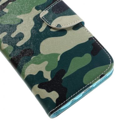 Чехол-книжка Deexe Color Wallet для Samsung Galaxy S7 edge (G935) - Camouflage