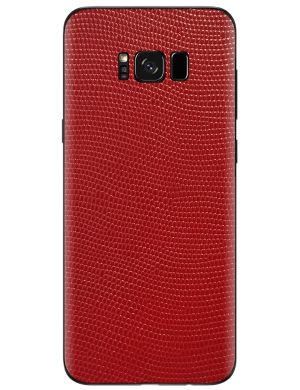 Кожаная наклейка Glueskin Red Stingray для Samsung Galaxy S8 (G950)