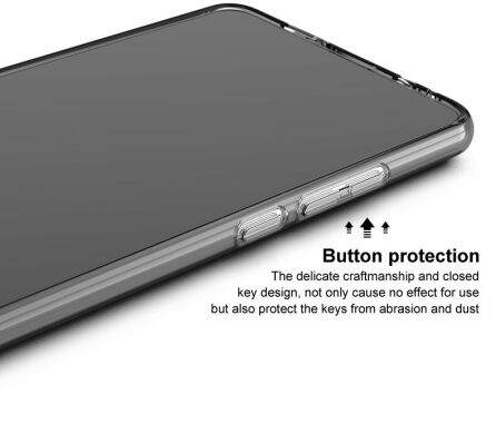 Силиконовый чехол IMAK UX-5 Series для Samsung Galaxy Note 10 Lite (N770) - Transparent