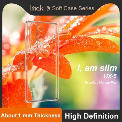 Силіконовий (TPU) чохол IMAK UX-5 Series для Samsung Galaxy S25 Ultra (S938) - Transparent