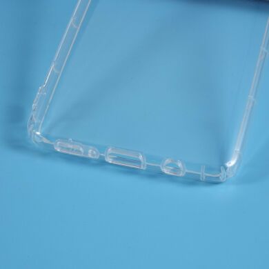Силіконовий (TPU) чохол Deexe Clear Cover для Samsung Galaxy A71 (A715) - Transparent