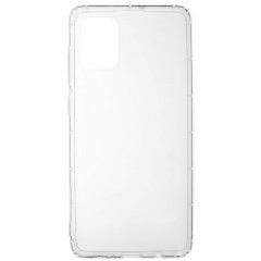 Силіконовий (TPU) чохол Deexe Clear Cover для Samsung Galaxy A71 (A715) - Transparent
