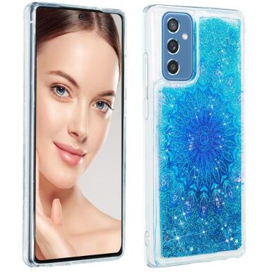 Силиконовый (TPU) чехол Deexe Fashion Glitter для Samsung Galaxy M52 (M526) - National Totem