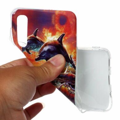 Силіконовий (TPU) чохол Deexe Life Style для Samsung Galaxy A50 (A505) / A30s (A307) / A50s (A507) - Dolphins