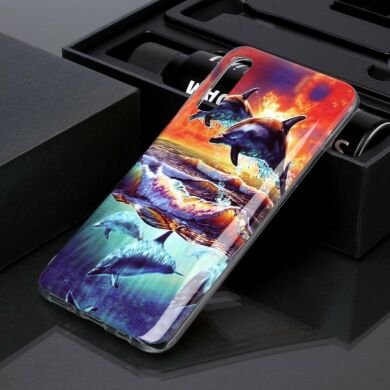Силіконовий (TPU) чохол Deexe Life Style для Samsung Galaxy A50 (A505) / A30s (A307) / A50s (A507) - Dolphins