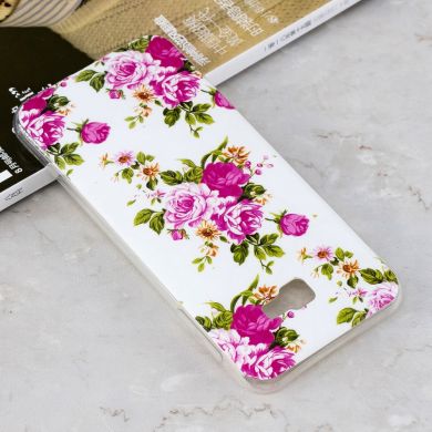 Силіконовий (TPU) чохол Deexe LumiCase для Samsung Galaxy J4+ (J415) - Vivid Flowers