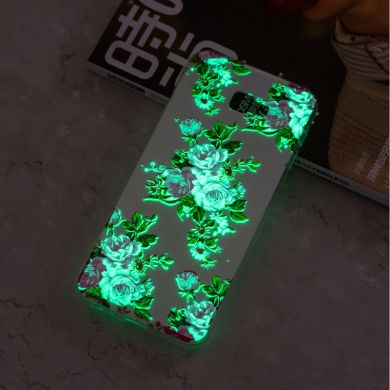 Силіконовий (TPU) чохол Deexe LumiCase для Samsung Galaxy J4+ (J415) - Vivid Flowers
