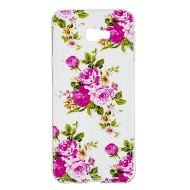 Силіконовий (TPU) чохол Deexe LumiCase для Samsung Galaxy J4+ (J415) - Vivid Flowers
