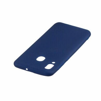 Силиконовый (TPU) чехол Deexe Matte Case для Samsung Galaxy A30 (A305) - Dark Blue